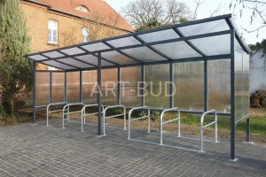 Wiata na rowery Awokado