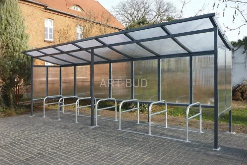 Wiata na rowery Awokado