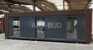 Kontener usługowy 9x3 z zapleczem socjalnym