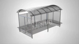 Wiata na rowery Quantum S2-S6 solid