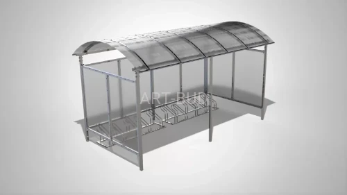 Wiata na rowery Quantum S2-S6 solid