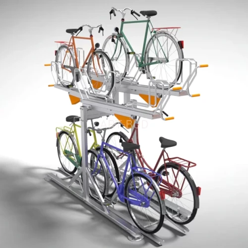 Stojak rowerowy piętrowy BR-D  dwustronny