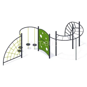 Zestaw sprawnościowy Zeta dla dzieci na plac zabaw ścieżka zdrowia