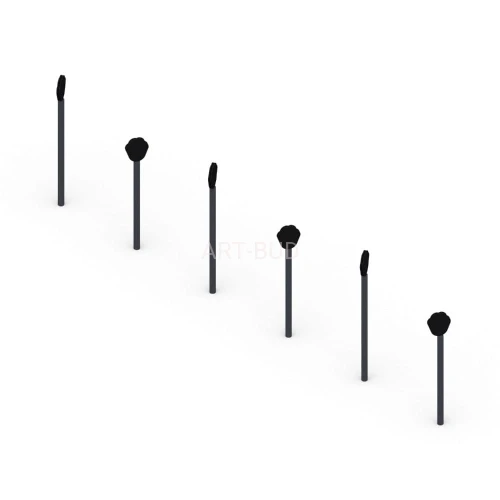 Slalom dla psa tor przeszkód TP-002