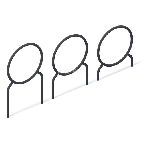 Pierścienie dla psa tor przeszkód TP-005