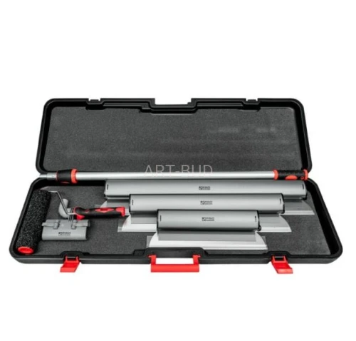 Aluminiwe szpachle do gładzi 40,60,80 cm wraz z adapterem i kijem-teleskopowym