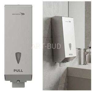 Dozownik mydła ze stali nierdzewnej poj.1.2 l C7001S