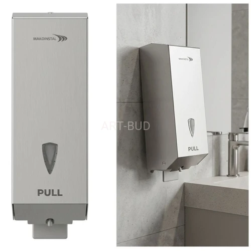 Dozownik mydła ze stali nierdzewnej poj.1.2 l C7001S