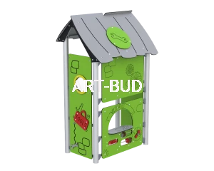 Domek zabawowy mechanik dla dzieci na plac zabaw WS/0145