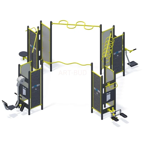 Zestaw do ćwiczeń plenerowych SW+FI-003