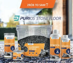Purios Stone Floor DIY  - Zrób to sam - Zestaw na 1m2