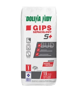 Dolina Nidy Gips szpachlowy S+  25kg