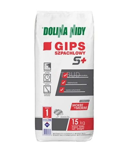 Dolina Nidy Gips szpachlowy S+  25kg
