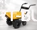 Taczka elektryczna akumulatorowa ogrodowa budowlana BAUMR-AG BPR-800E 260 kg