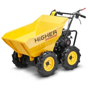 Taczka spalinowa mini wywrotka HIGHER 4x4 400 kg silnik LONCIN 6,5 KM
