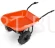 Taczka elektryczna BÄUMR-AG 3 w 1 260 kg 120 l 40 V z pługiem