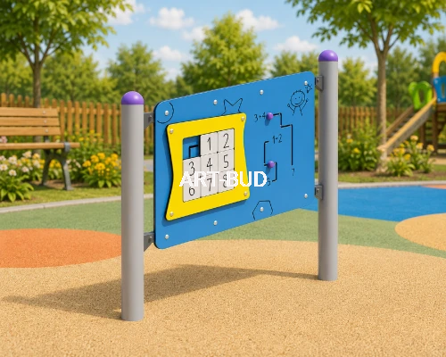 Tablica edukacyjna urządzenie na plac zabaw