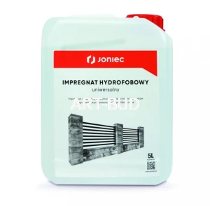 Impregnat do ogrodzeń - hydrofobowy uniwersalny 5 l 