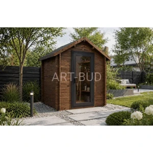 Drewniany domek narzędziowy HOSTE I 200×280 cm – 5,6 m²