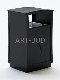 Kosz parkowy, miejski S, duży, stalowy, pojemność 88 l, kod 0238( szt )