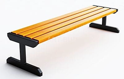 Ławka parkowa,miejska, stalowa, Stilo, długość 192 cm, kod: 0103 A ( szt )