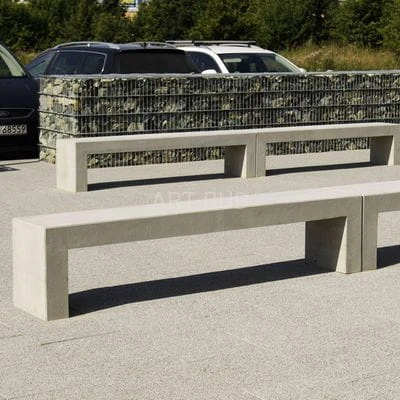 Ławka siedzisko  z betonu architektonicznego Tara deco  
