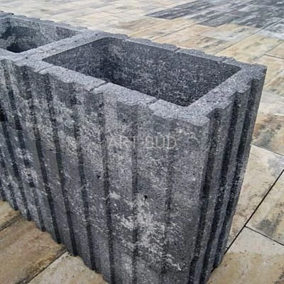 Gazon betonowy prostokątny  60x40x25cm 