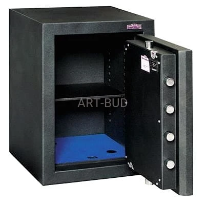 Sejf gabinetowy seria TG-GB/0 model TG-2GB/1/kl.0  Certyfikat IMP kl. 0