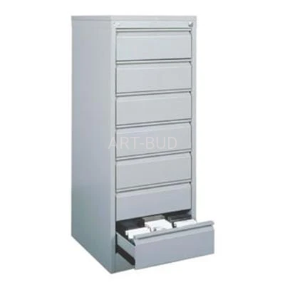 Szafka biurowa stalowa 7-szufladowa na płyty CD SCD 37