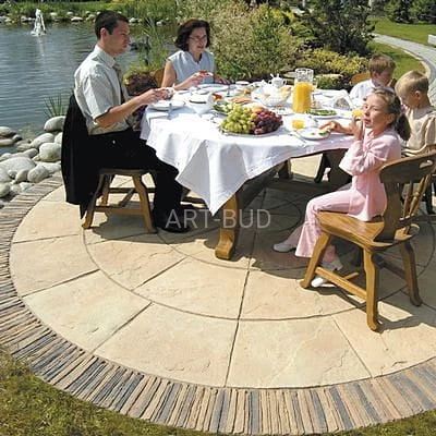 Płyty tarasowe ogrodowe REALIT KAMIEŃ CIOSANY Bruk Bet