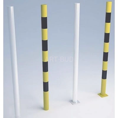 Odbojnice Słupowe przemysłowe z rury stalowej