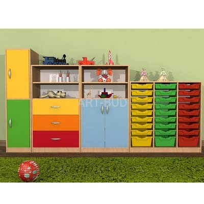 Meble przedszkolne zestaw  Primo wyposażenie przedszkoli i szkół