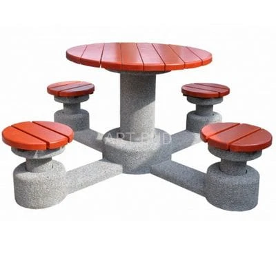 Stół betonowy okrągły  Parkingowy 