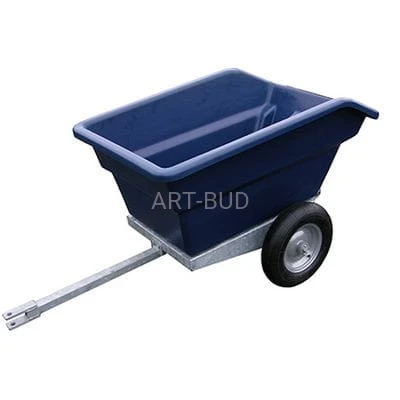 Taczka z funkcją przyczepki wózek gospodarczy  