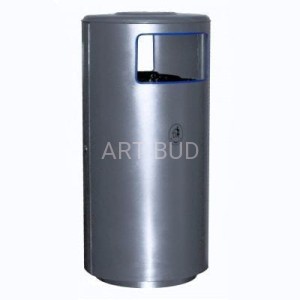 Kosz wolnostojący KNR 1 poj. 120 l bl. oc.malowane 