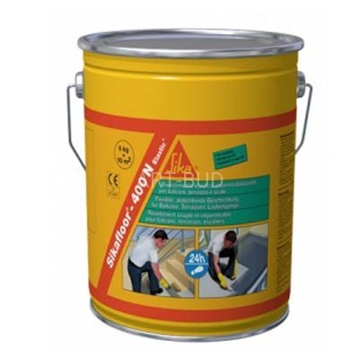 Posadzka wodoszczelna Sikafloor - 400 N+ Poliuretanowa kolor beż lub szary 6 kg 