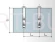 Kotwa rozporowa stalowa ŁM 12x80 lub 14x80 mm, ŁMP 14x120 lub 16x160 mm. Maszynowa do zamocowań ciężkich (zł/szt)