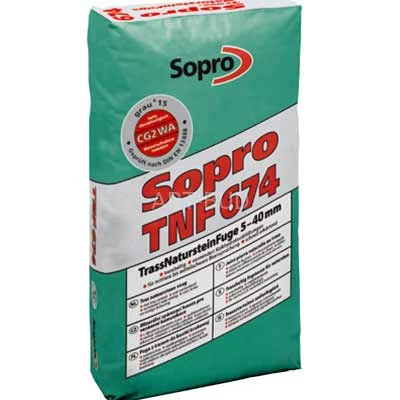 Fuga z trasem do kamienia naturalnego Sopro TNF 