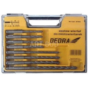 Wiertła  do muru do młotowiertarek DED 0704