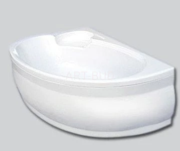 Wanna narożna akrylowa FINEZJA 140x95 lewa PIRAMIDA