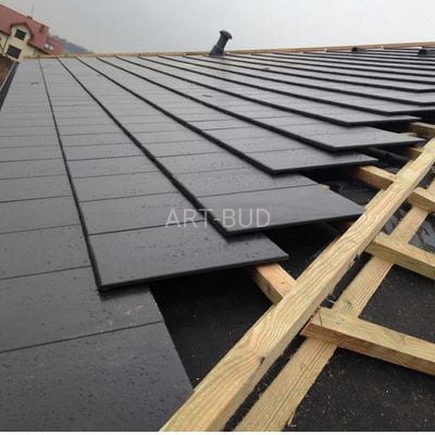 Dachówka  Teviva  Cisar grafit  Braas betonowa