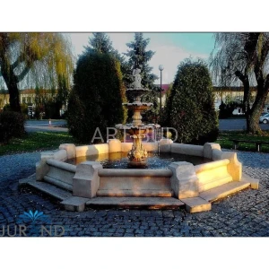 Fontanna trzypoziomowa FineCrete JURAND