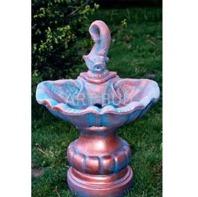 Fontanna muszla z rybą FineCrete JURAND