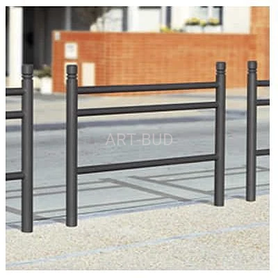 Bariery miejskie Trio  długość 1572 mm  gałki City  Agora  Kula Forum 