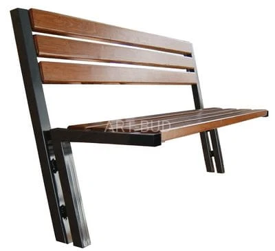 Ławka miejska, parkowa, stal malowana proszkowo lub nierdzewna, Ottawa II, długość 192 cm, kod: 0116 A ( szt )