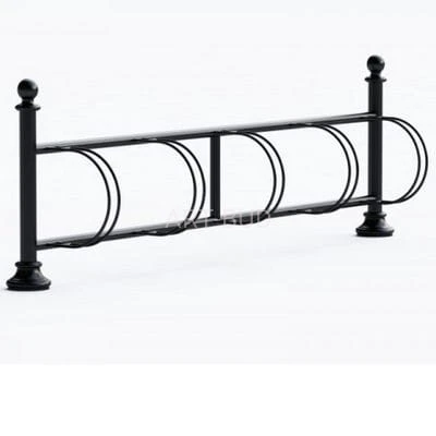 Stojak rowerowy retro stalowy 2-3-4 lub 5 stanowiskowy 