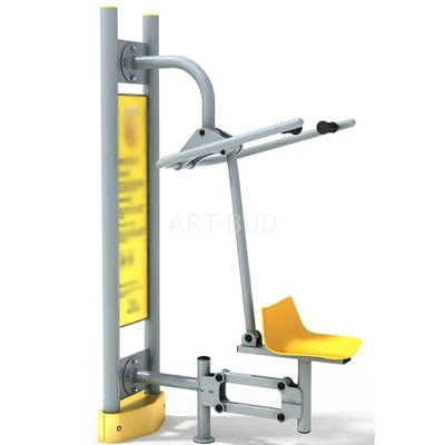 Wyciąg górny D02 z pylonem siłownie zewnętrzne urządzenie do ćwiczeń seria Fitness