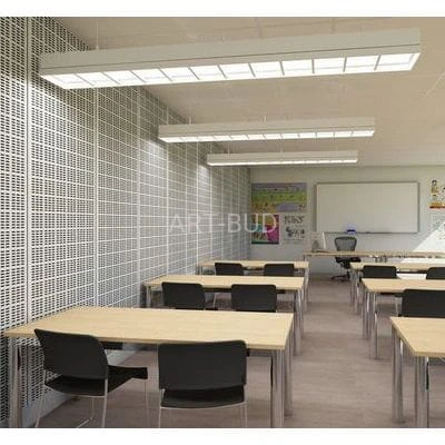 Płyta ścienna absorbująca dźwięki ROCKFON VertiQ  1200x1200x40mm krawędź A24 