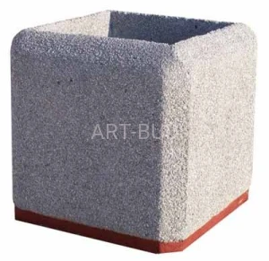 Donica kwadratowa betonowa 6 0x 60 x 60 cm