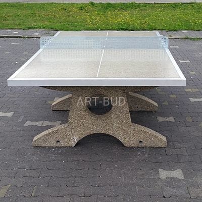 Stół betonowy do gry w tenisa ping-pong blat szlifowany 